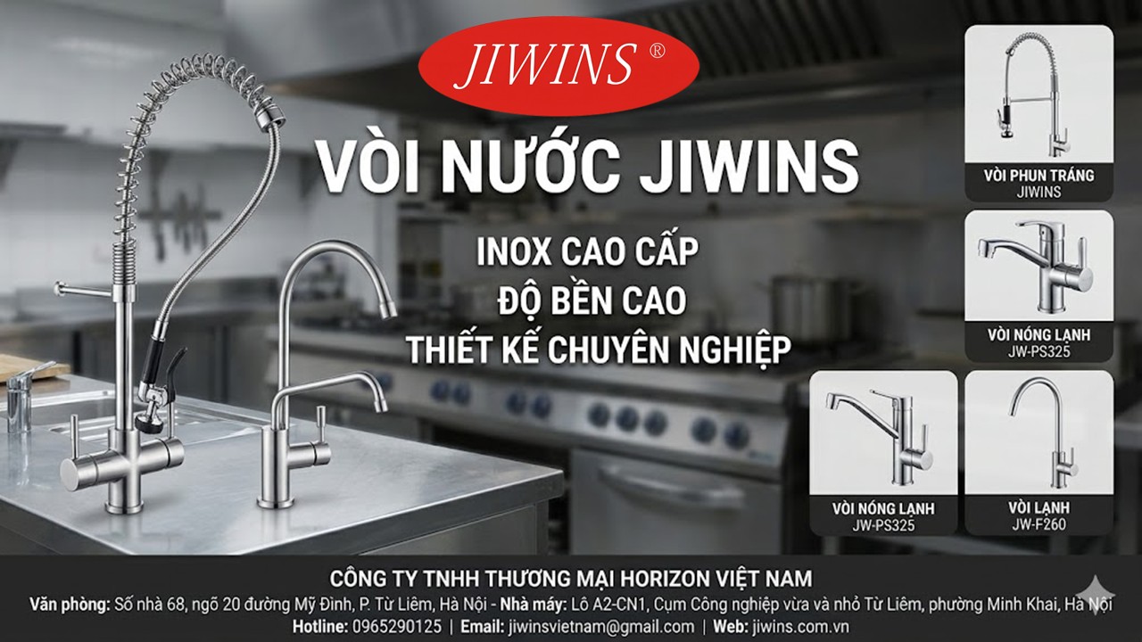 Vòi nước cao cấp Jiwins